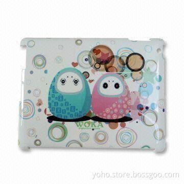 Case for iPad 2, Made of PC Case Material, Logos and Patterns Available, OEM Services Welcomed